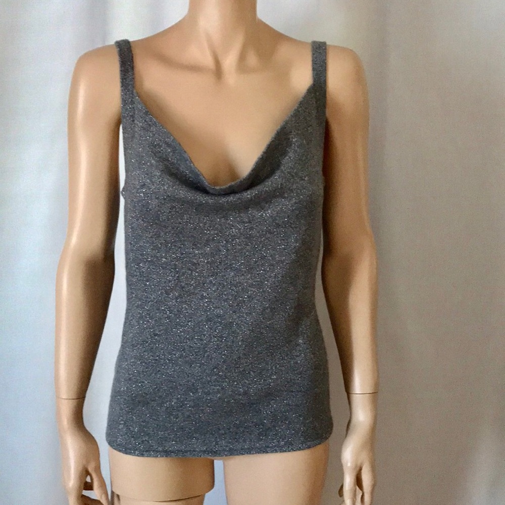 Black Sacks Fifth Avenue cashmere tank top Size L